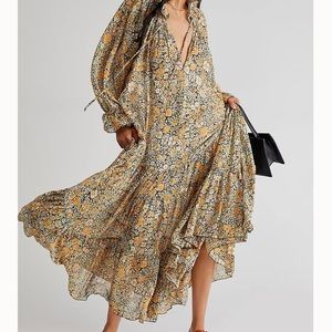 Floral Free People Maxi Dress